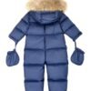 Pūkinis kombinezonas kūdikiams Le Bebè Enfant, mėlynas - Image 2